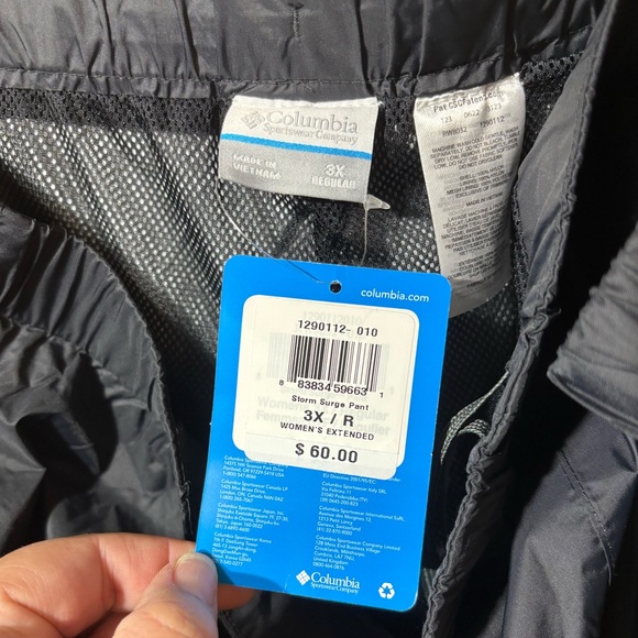 NWT Columbia Rain Pants - Picture 7 of 12